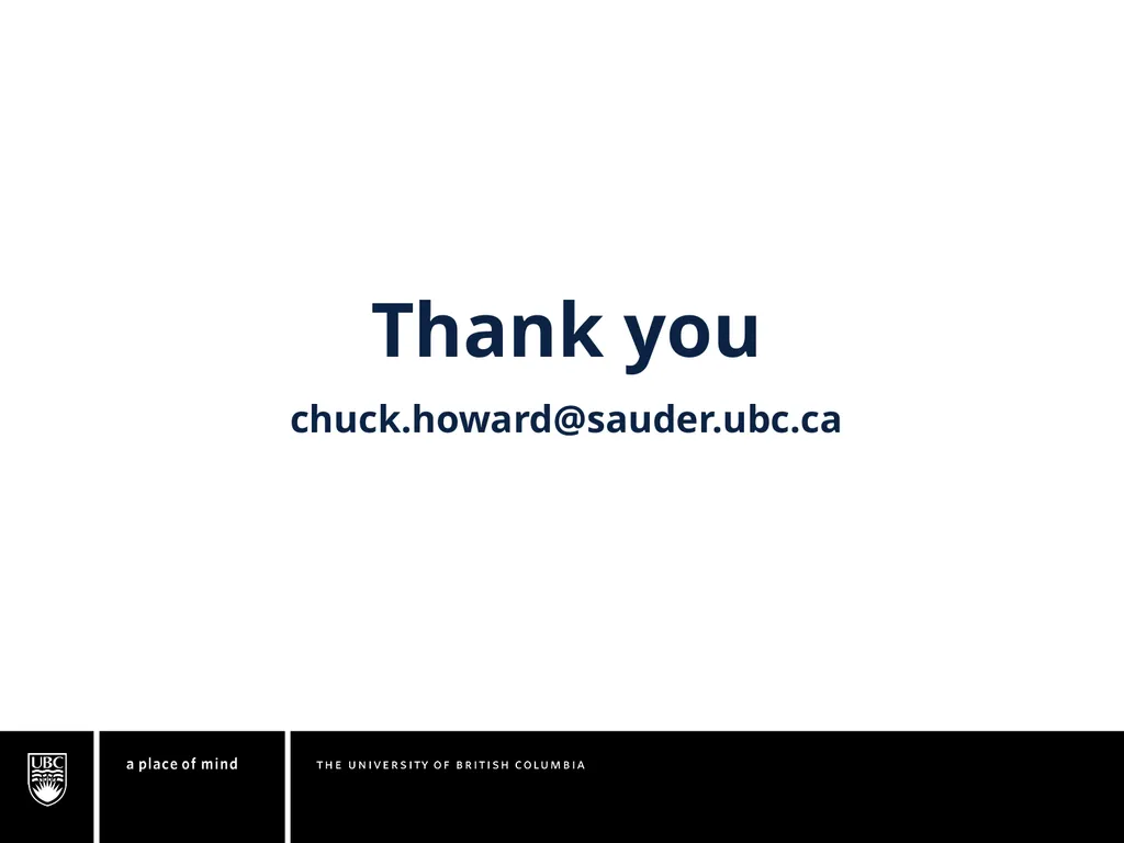Understanding the Expense Prediction Bias Chuck - slide 28 of 28