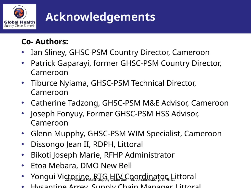 Nkfusai Joseph Starting small and thinking big: - slide 4 of 22