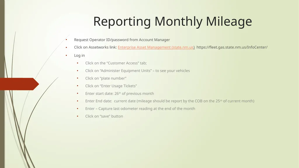 Transportation Services Division/SCFA Mission: To - slide 9 of 20