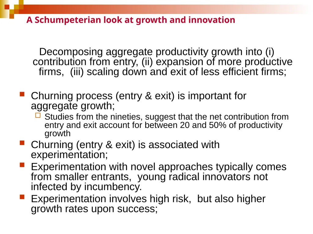 EU growth, innovation, entrepreneurship and the - slide 4 of 29
