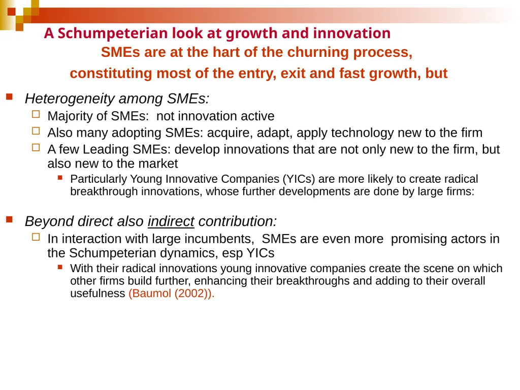EU growth, innovation, entrepreneurship and the - slide 5 of 29