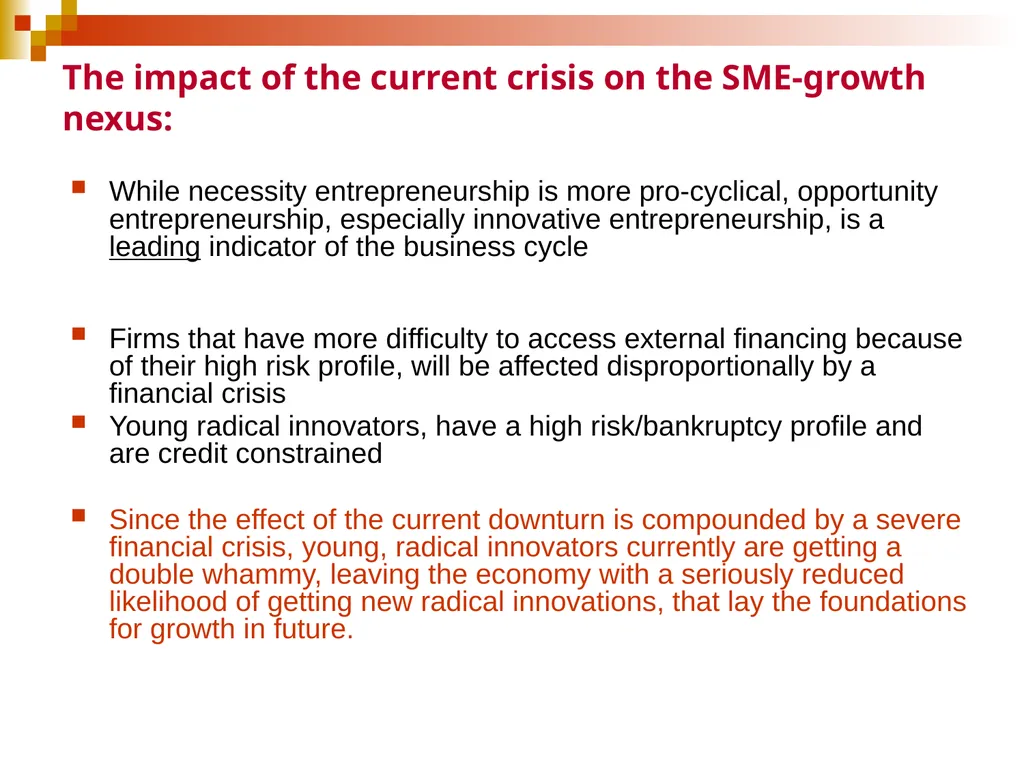 EU growth, innovation, entrepreneurship and the - slide 11 of 29