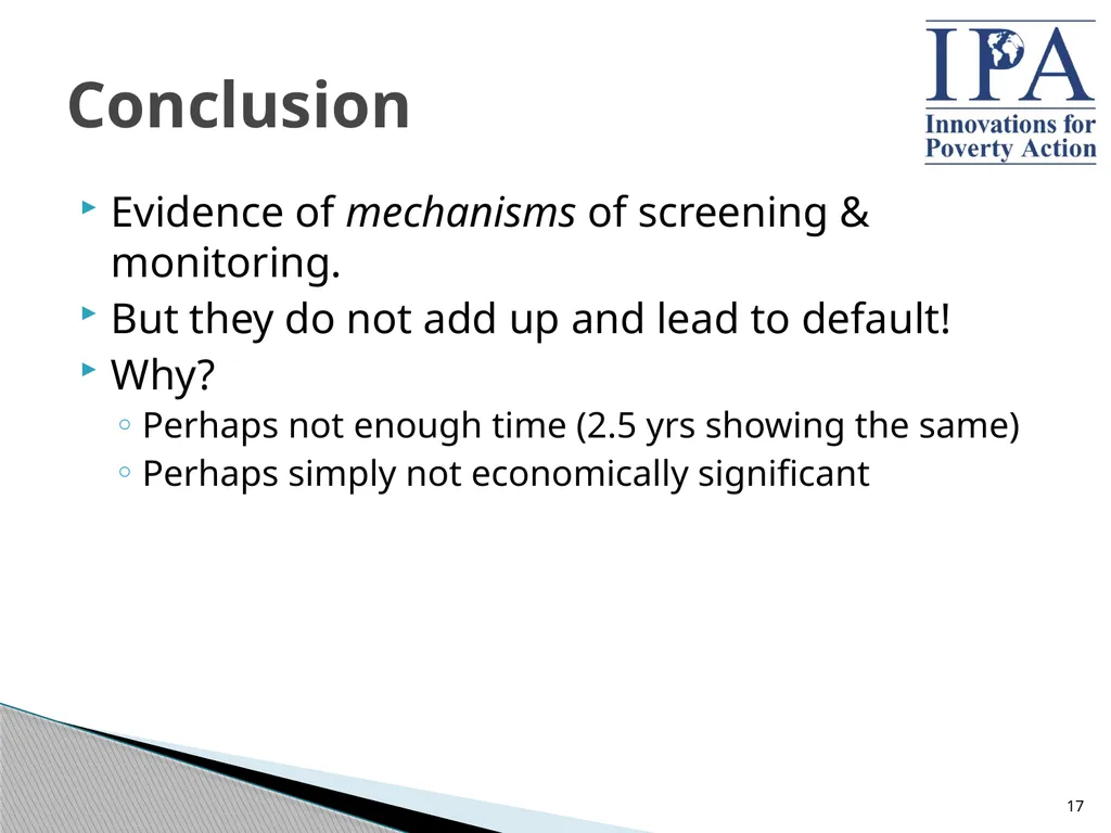 Microfinance: Building Better Products through - slide 17 of 29