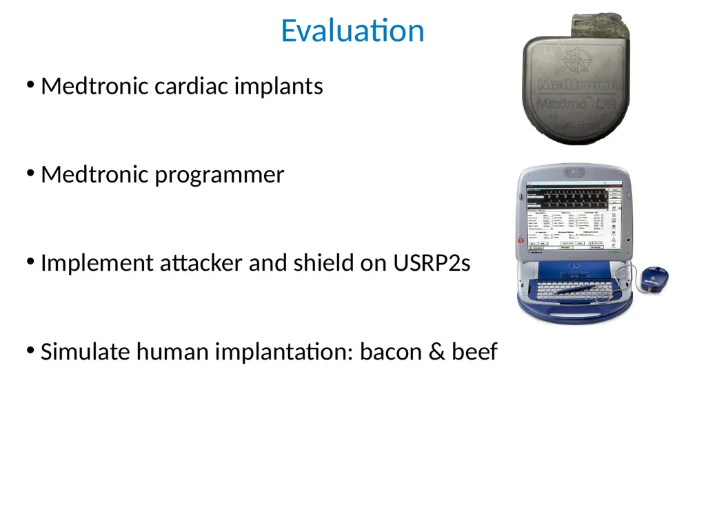 Securing Wireless Medical Implants Shyamnath - slide 27 of 46