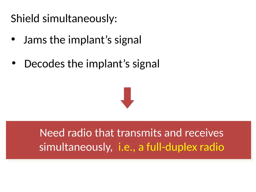 Securing Wireless Medical Implants Shyamnath - slide 19 of 46