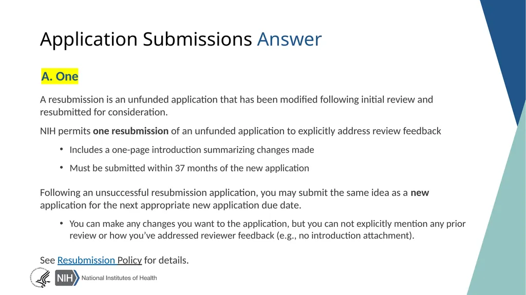 NIH GRANTS PROCESS: A WALK-THROUGH FOR BEGINNERS - slide 15 of 22