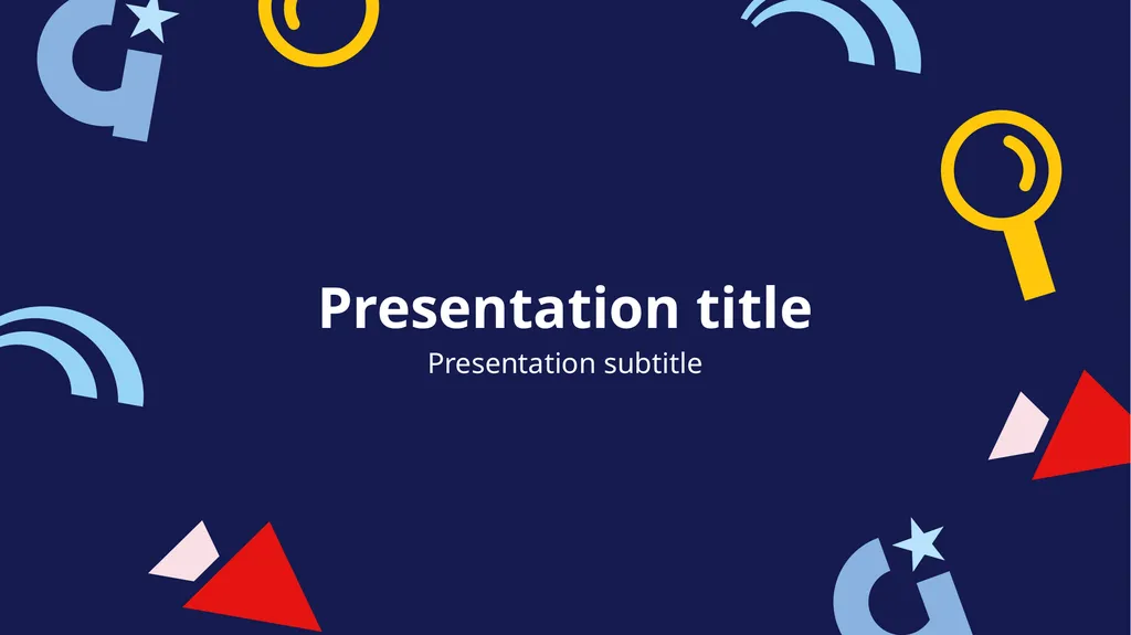 Presentation title Presentation subtitle Notes to - slide 2 of 15