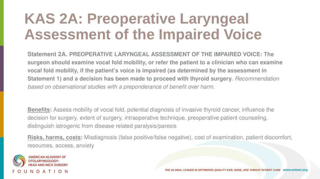 AAO-HNSF Clinical Practice Guideline: Improving - slide 15 of 46