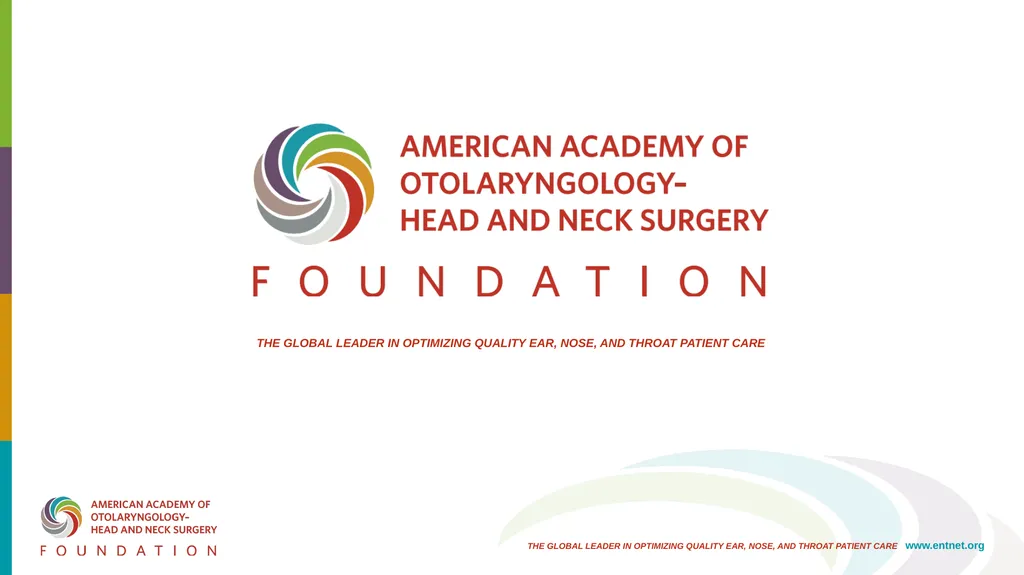 AAO-HNSF Clinical Practice Guideline: Improving - slide 46 of 46