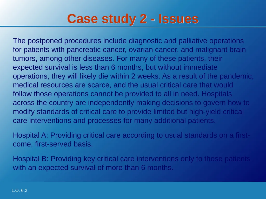 Learning Objective 6.2 Understand how criteria for - slide 11 of 18