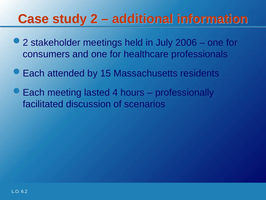 Learning Objective 6.2 Understand how criteria for - slide 14 of 18