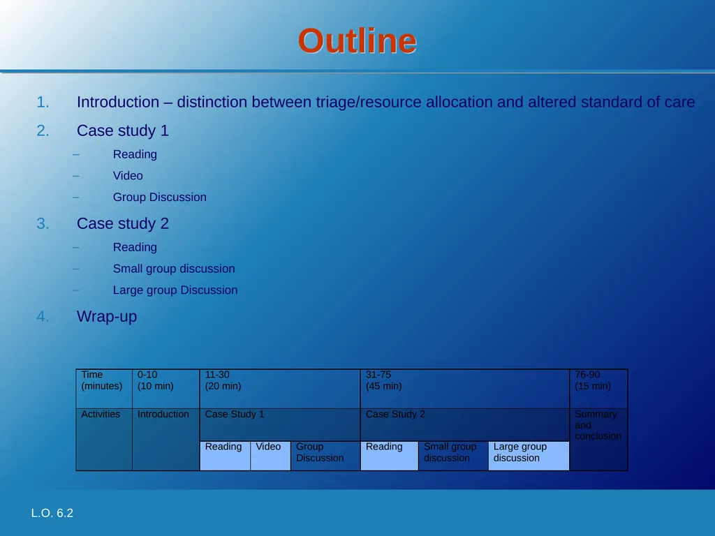 Learning Objective 6.2 Understand how criteria for - slide 2 of 18