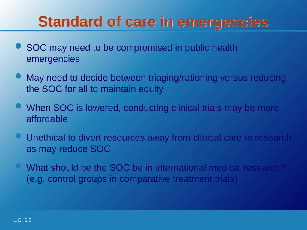 Learning Objective 6.2 Understand how criteria for - slide 5 of 18
