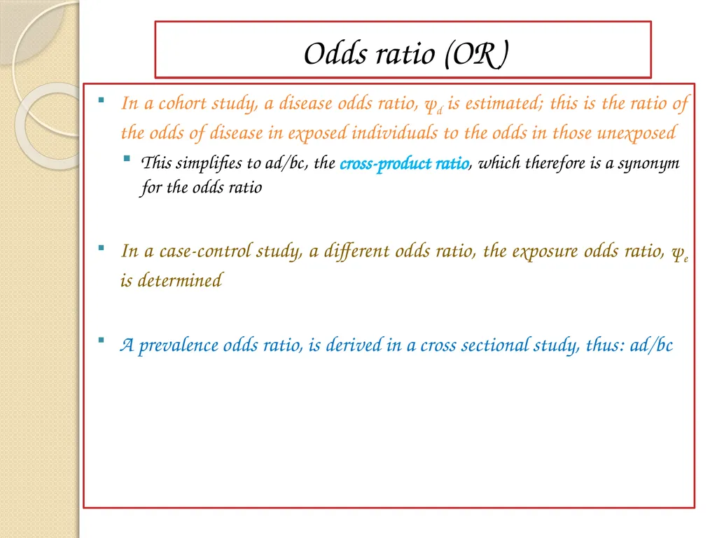 Components of epidemiology First component: data - slide 27 of 31
