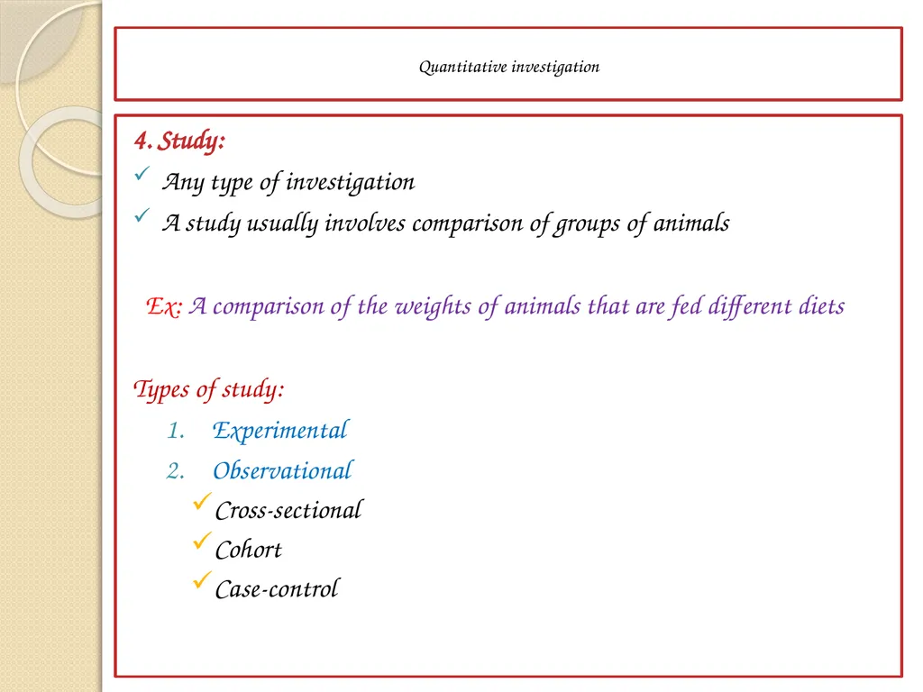 Components of epidemiology First component: data - slide 7 of 31