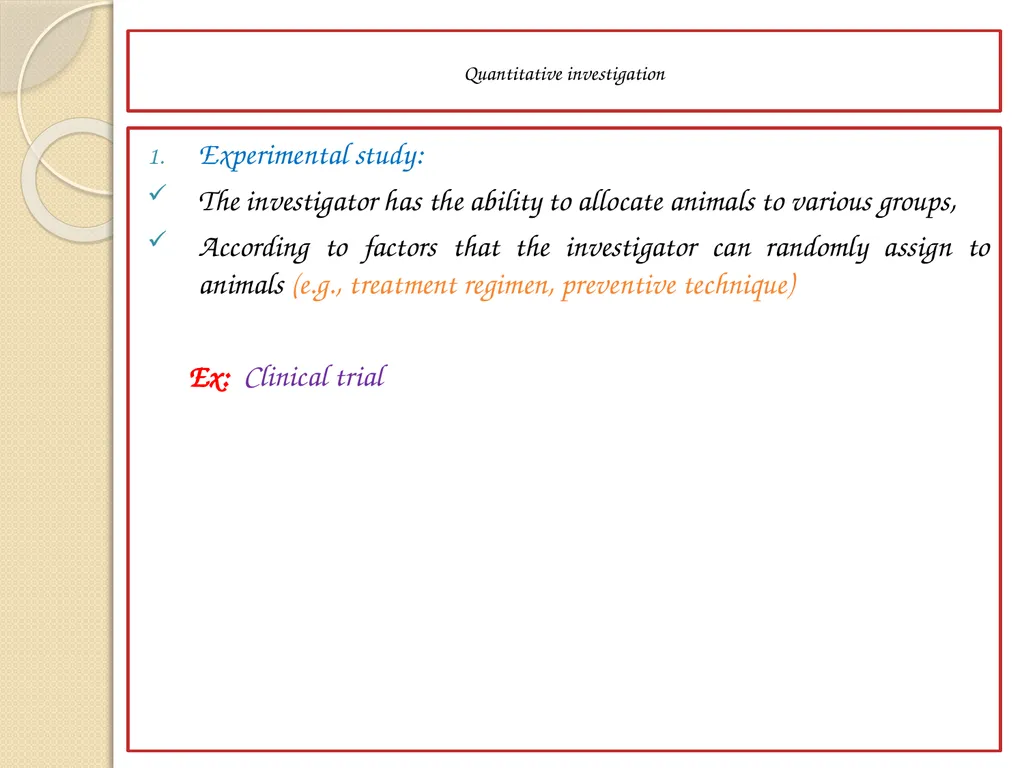 Components of epidemiology First component: data - slide 8 of 31