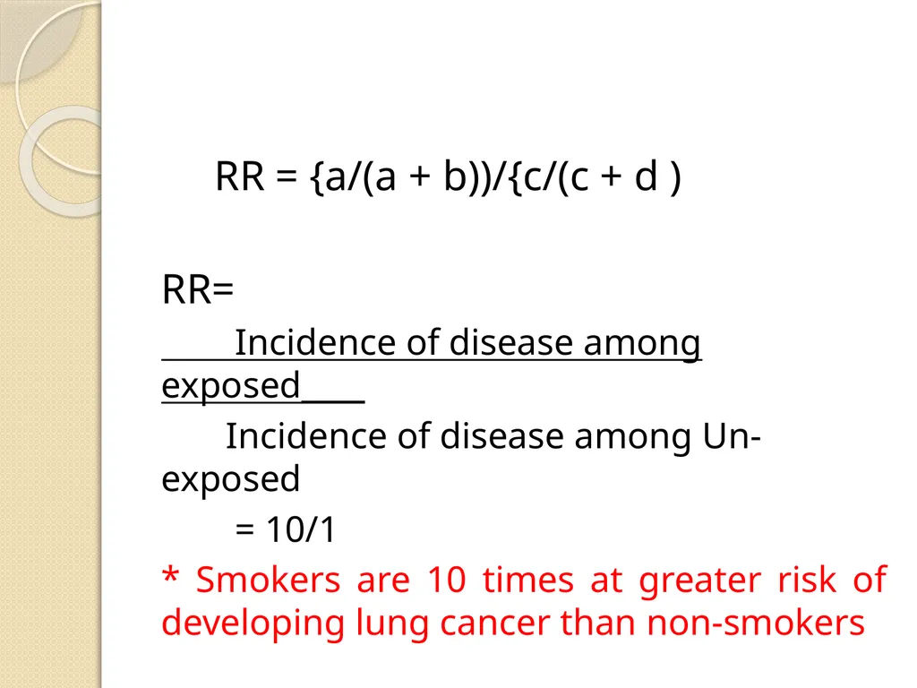 Components of epidemiology First component: data - slide 23 of 31