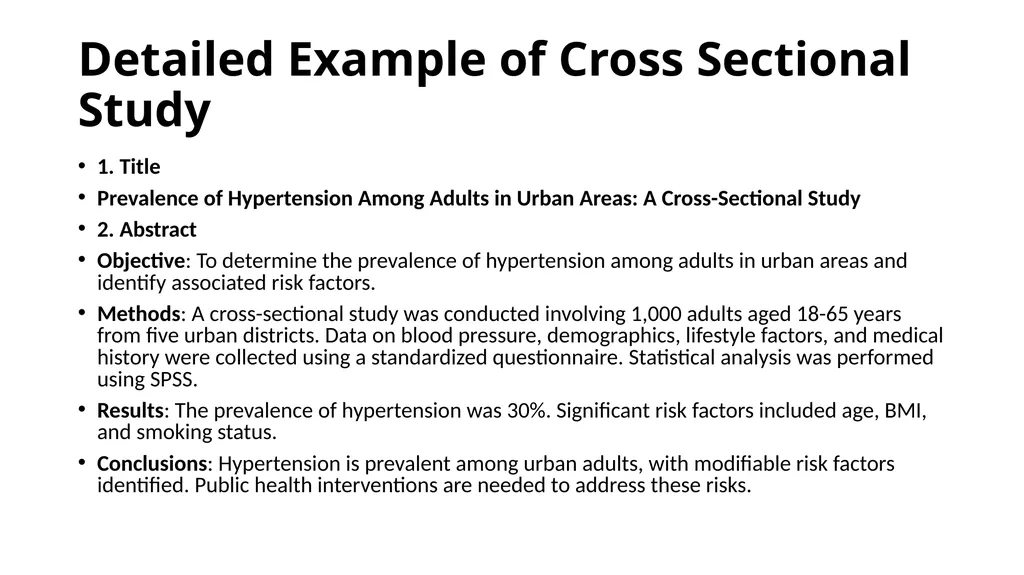 Classification of Epidemiological Studies - slide 8 of 14