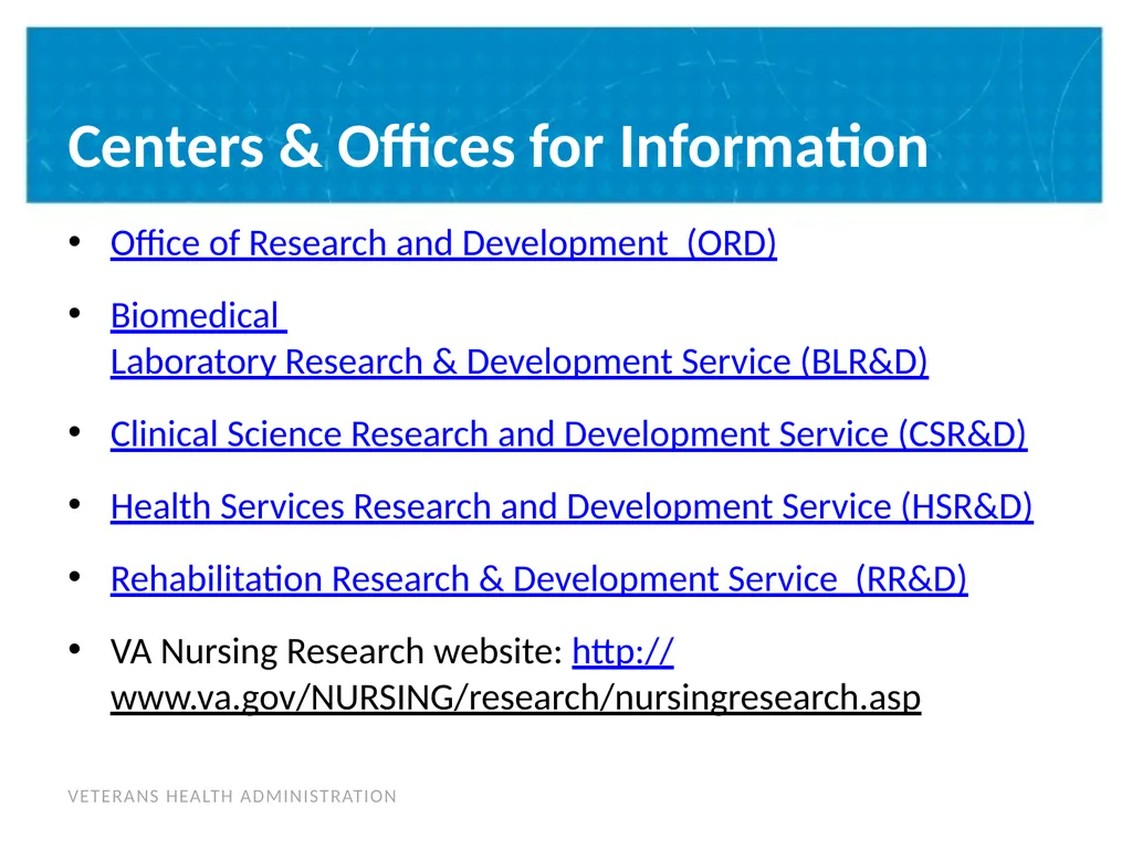 Building a Program of Research & Post-Doctoral - slide 22 of 24