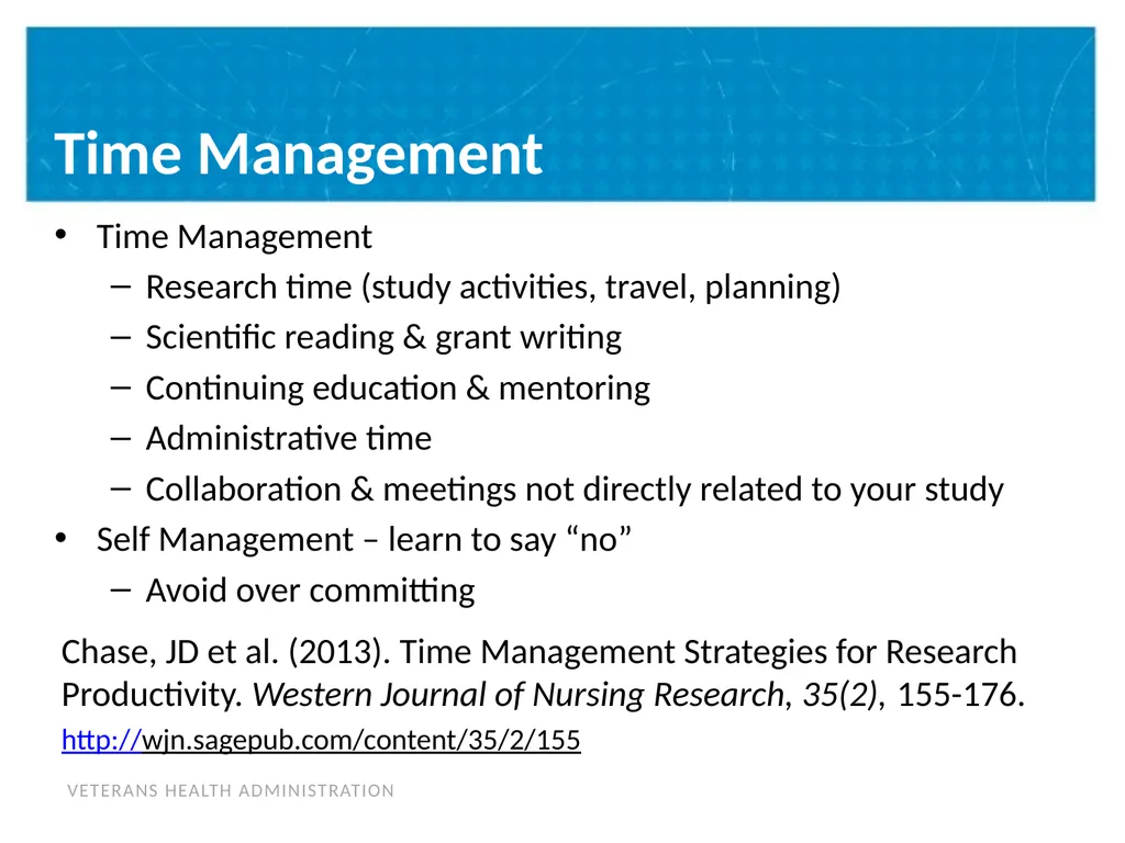 Building a Program of Research & Post-Doctoral - slide 19 of 24