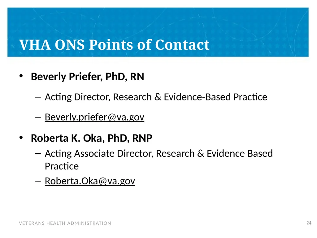 Building a Program of Research & Post-Doctoral - slide 24 of 24