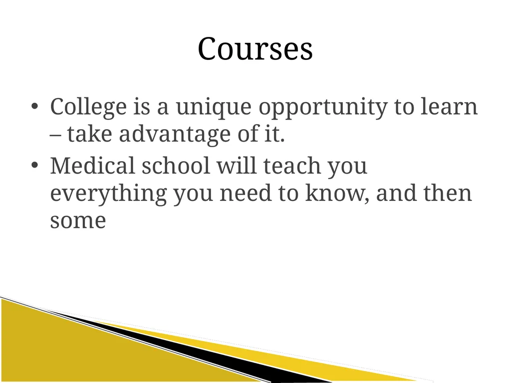 Intro to Medicine 101 Howard M. Hack, M.D. - slide 8 of 34