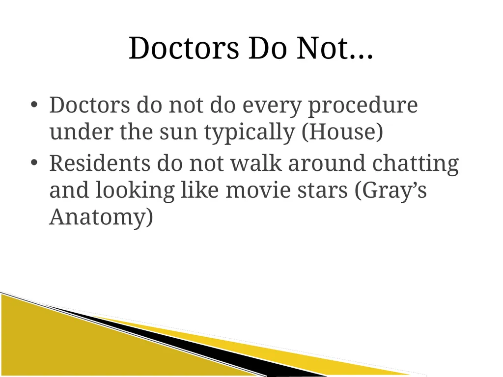 Intro to Medicine 101 Howard M. Hack, M.D. - slide 16 of 34