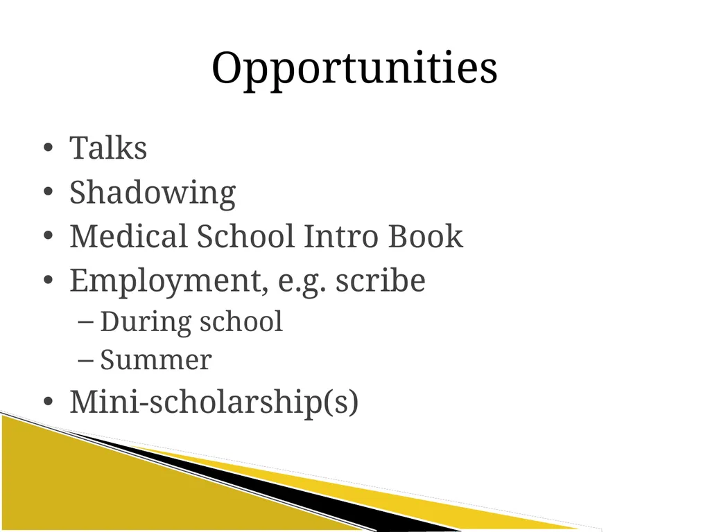 Intro to Medicine 101 Howard M. Hack, M.D. - slide 3 of 34