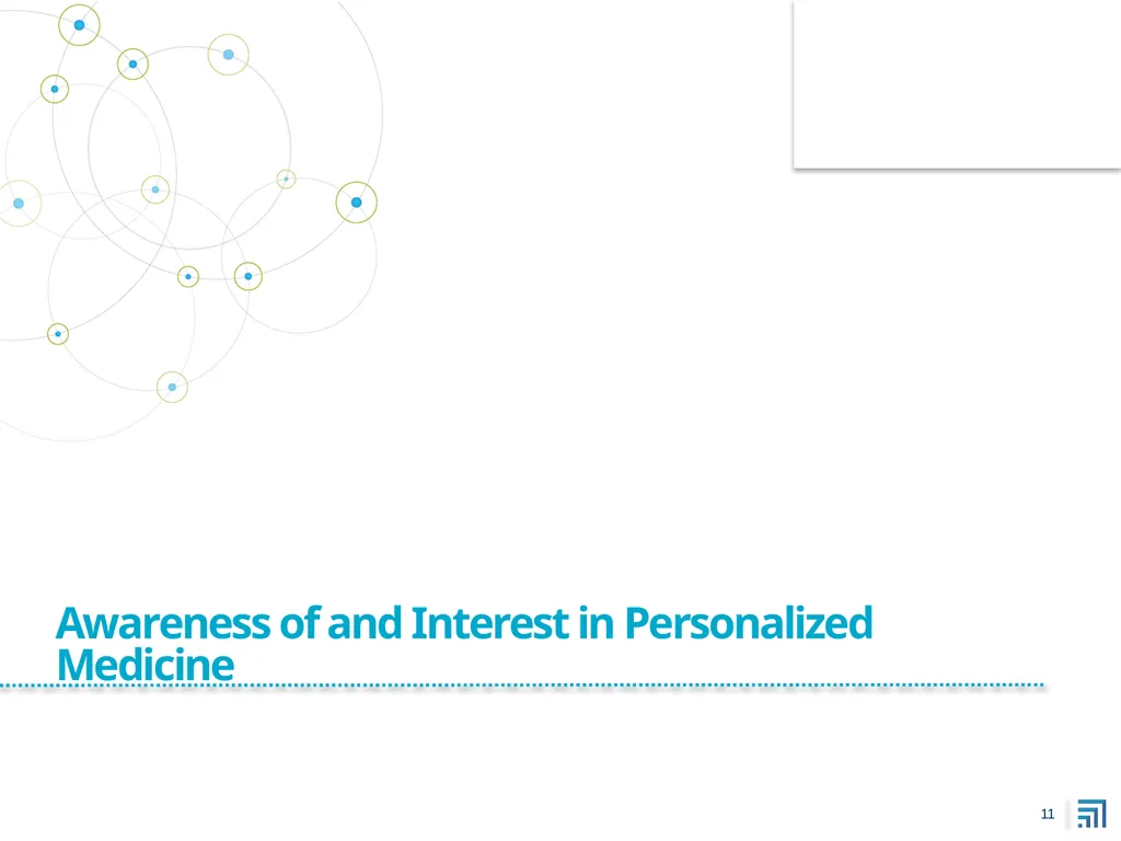 Public Perspectives on Personalized Medicine - slide 11 of 49