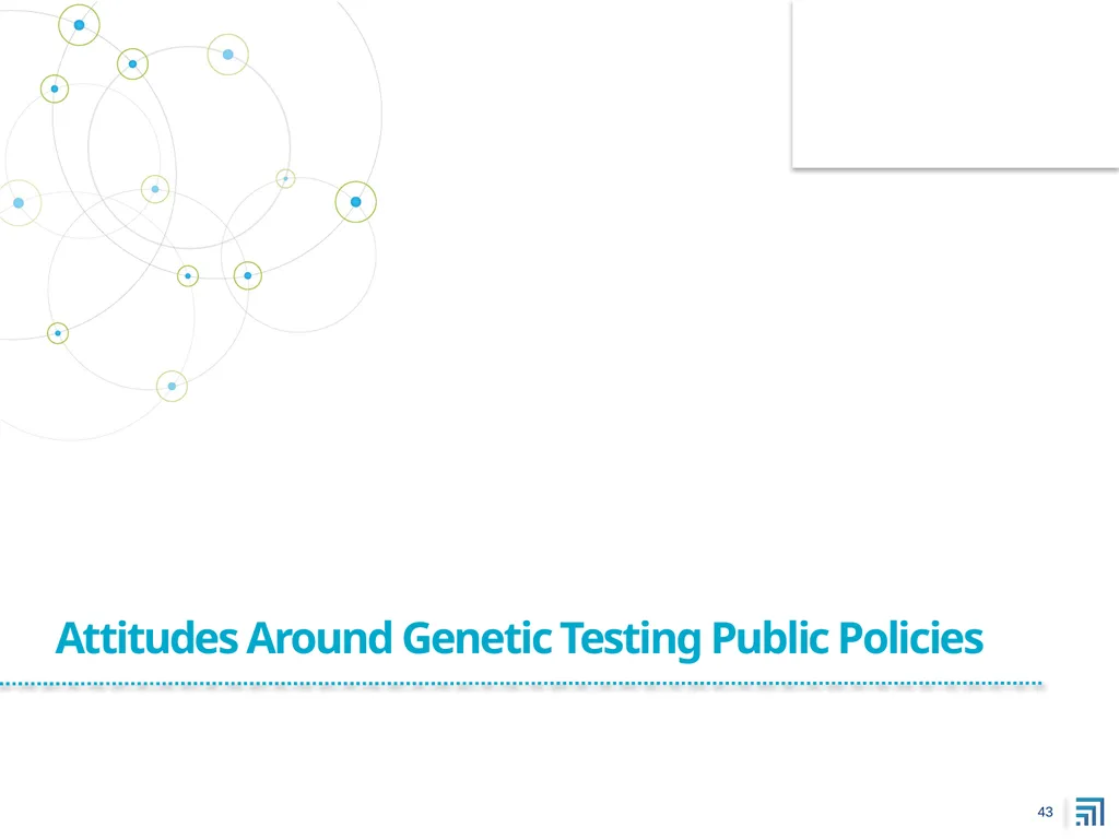 Public Perspectives on Personalized Medicine - slide 43 of 49