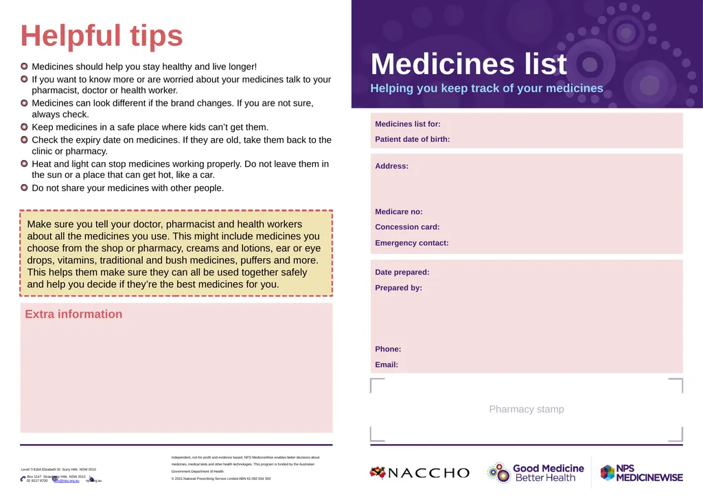 Medicines should help you stay healthy and live - slide 1 of 3