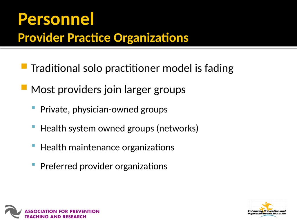 Module 5: Healthcare Systems Developed through the - slide 24 of 64