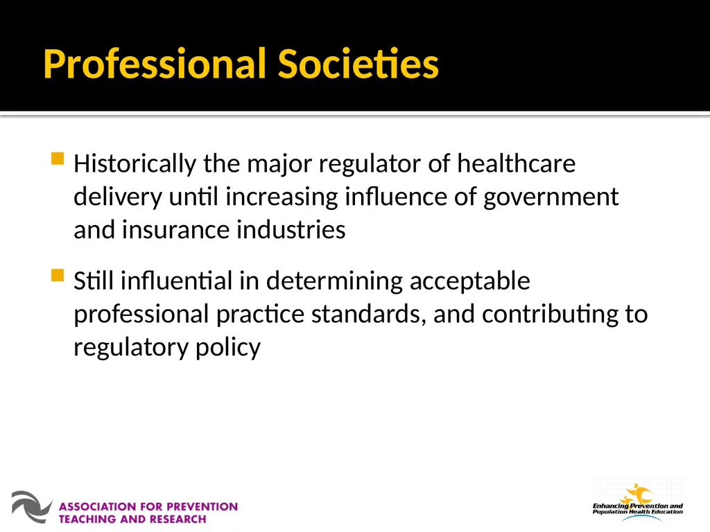 Module 5: Healthcare Systems Developed through the - slide 40 of 64