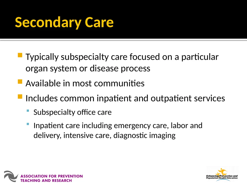 Module 5: Healthcare Systems Developed through the - slide 19 of 64