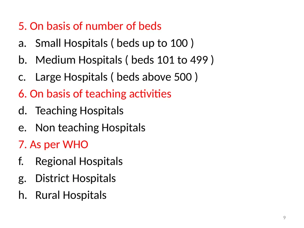 D. Pharm II year Subject code: DP- 206, Hospital - slide 9 of 27