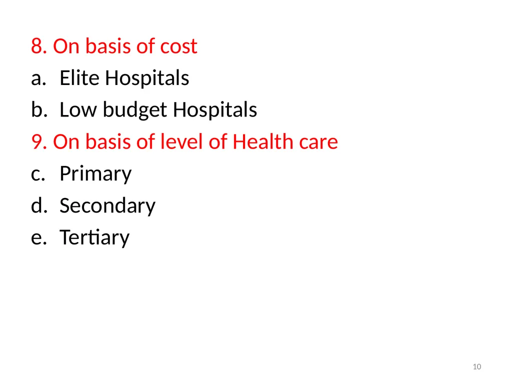 D. Pharm II year Subject code: DP- 206, Hospital - slide 10 of 27