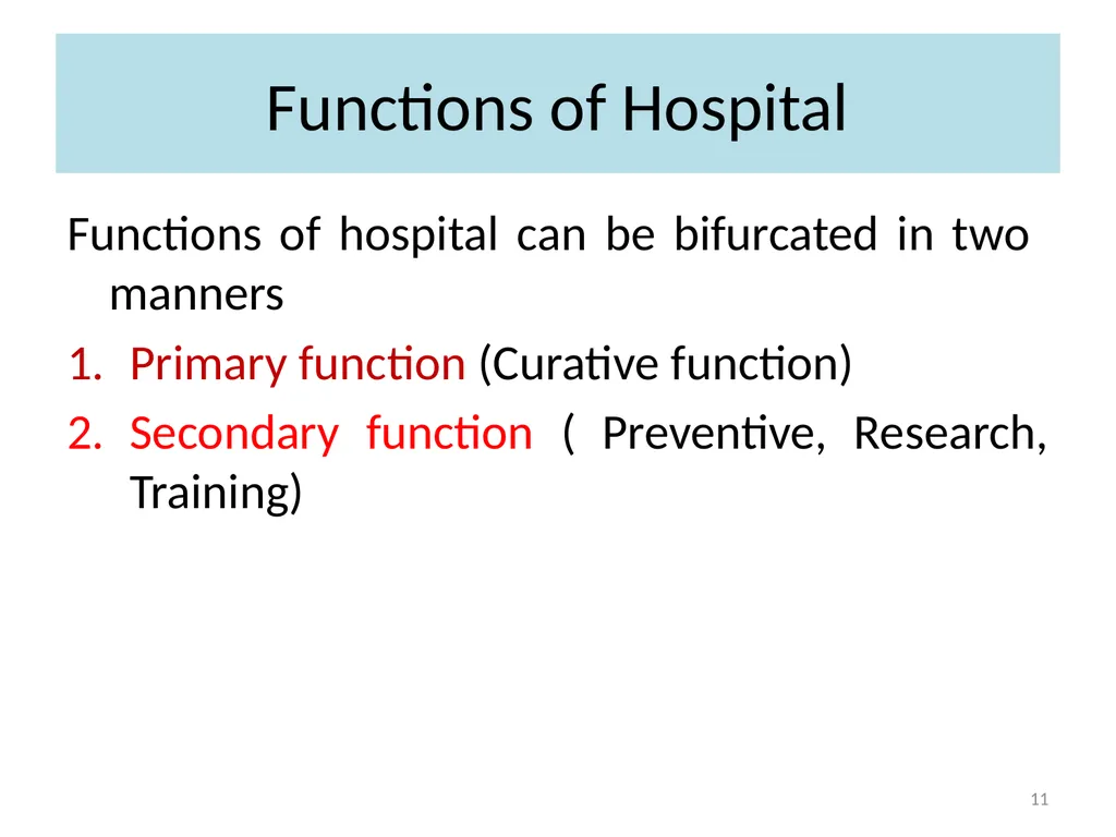 D. Pharm II year Subject code: DP- 206, Hospital - slide 11 of 27