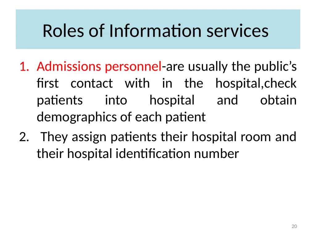 D. Pharm II year Subject code: DP- 206, Hospital - slide 20 of 27