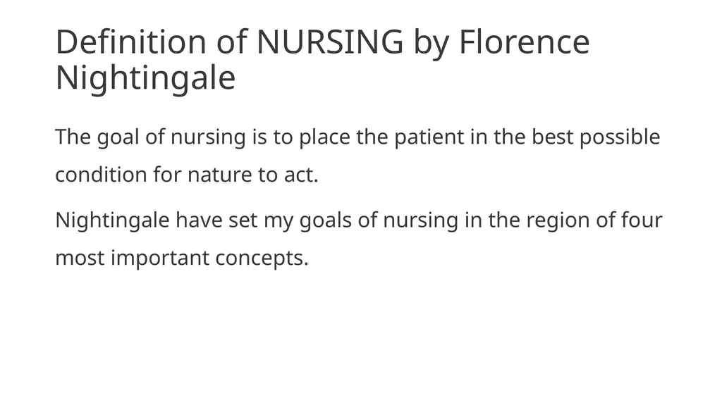 Definitions of Nursing Dr. Shukir Saleem Certain - slide 19 of 25
