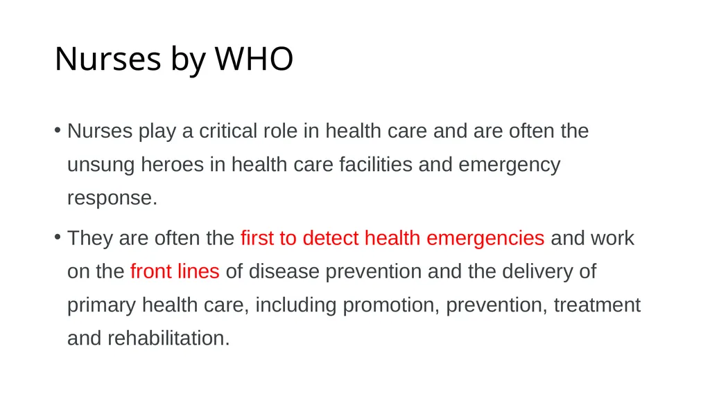 Definitions of Nursing Dr. Shukir Saleem Certain - slide 10 of 25
