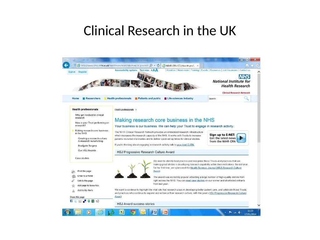 Nursing research or research nursing? Two separate - slide 3 of 49