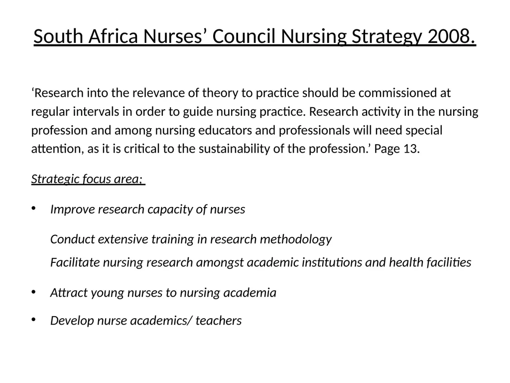Nursing research or research nursing? Two separate - slide 36 of 49