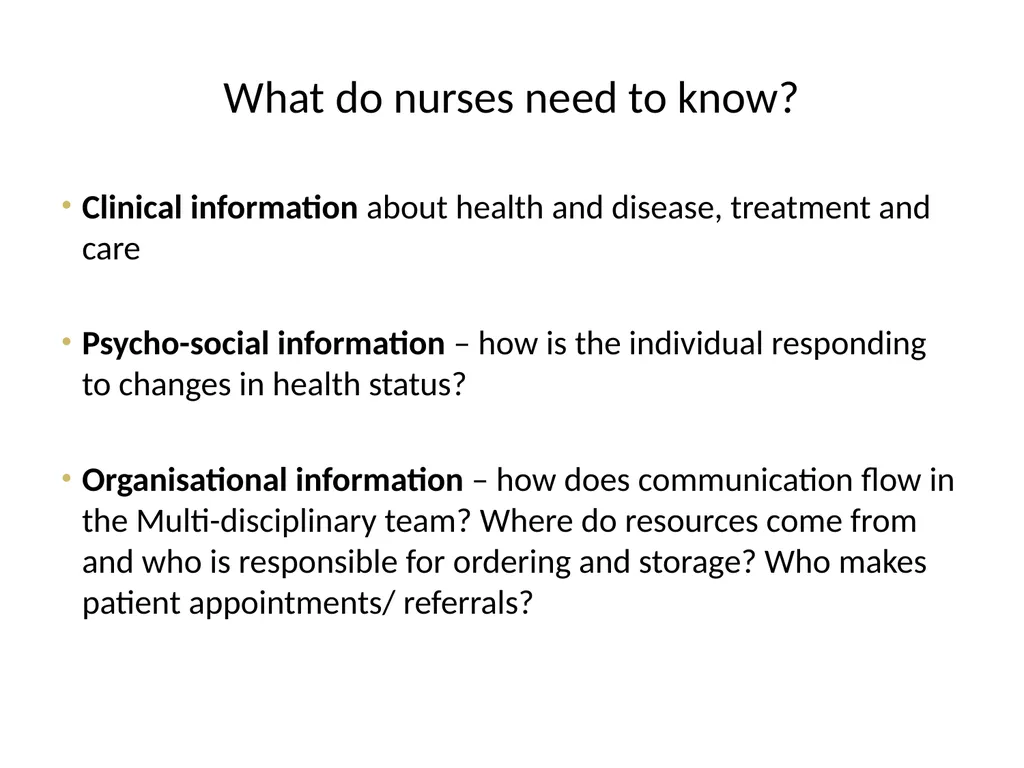 Nursing research or research nursing? Two separate - slide 16 of 49