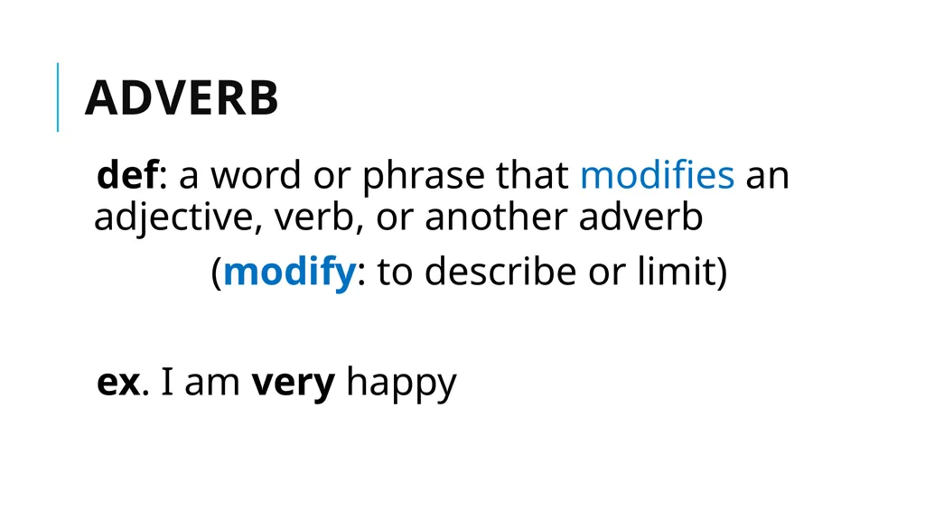 Grammar Basics Some Terms Why Learn Grammar? - slide 9 of 84