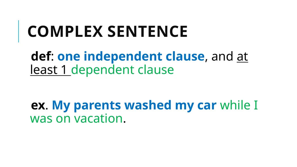 Grammar Basics Some Terms Why Learn Grammar? - slide 22 of 84