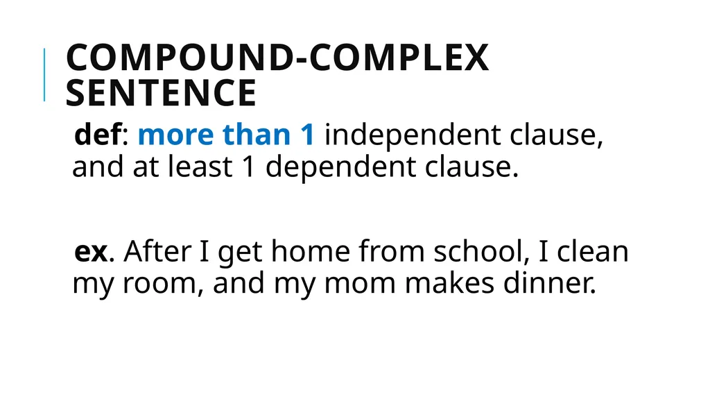 Grammar Basics Some Terms Why Learn Grammar? - slide 23 of 84