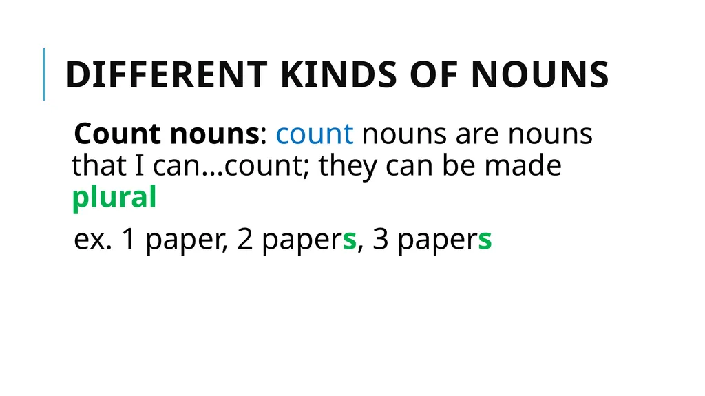 Grammar Basics Some Terms Why Learn Grammar? - slide 40 of 84