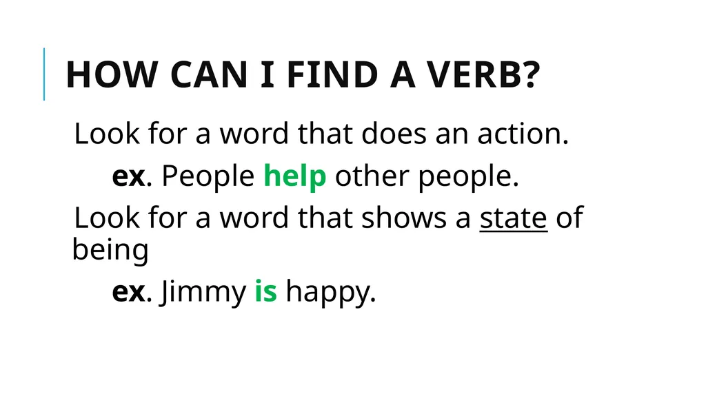 Grammar Basics Some Terms Why Learn Grammar? - slide 54 of 84