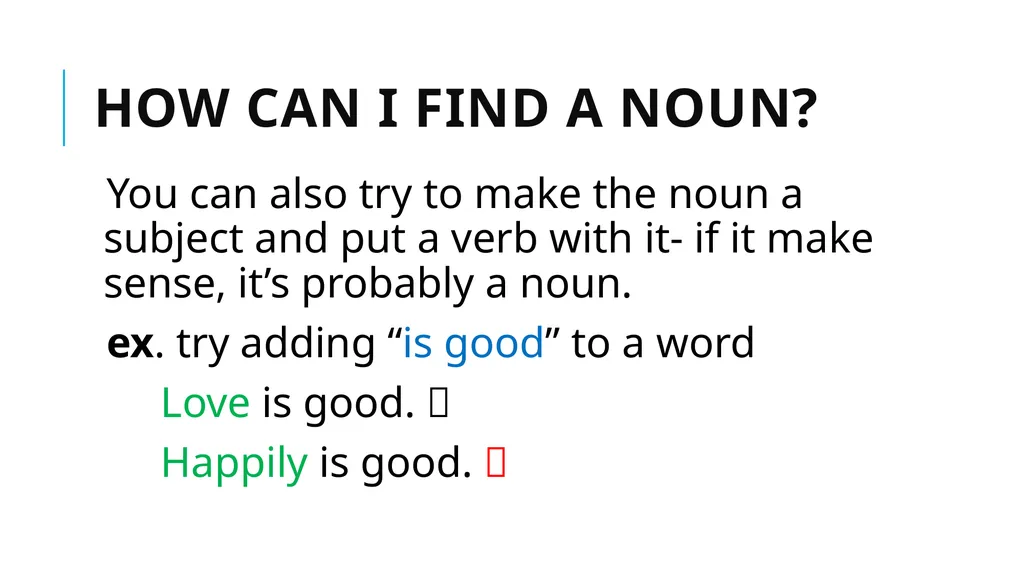 Grammar Basics Some Terms Why Learn Grammar? - slide 44 of 84