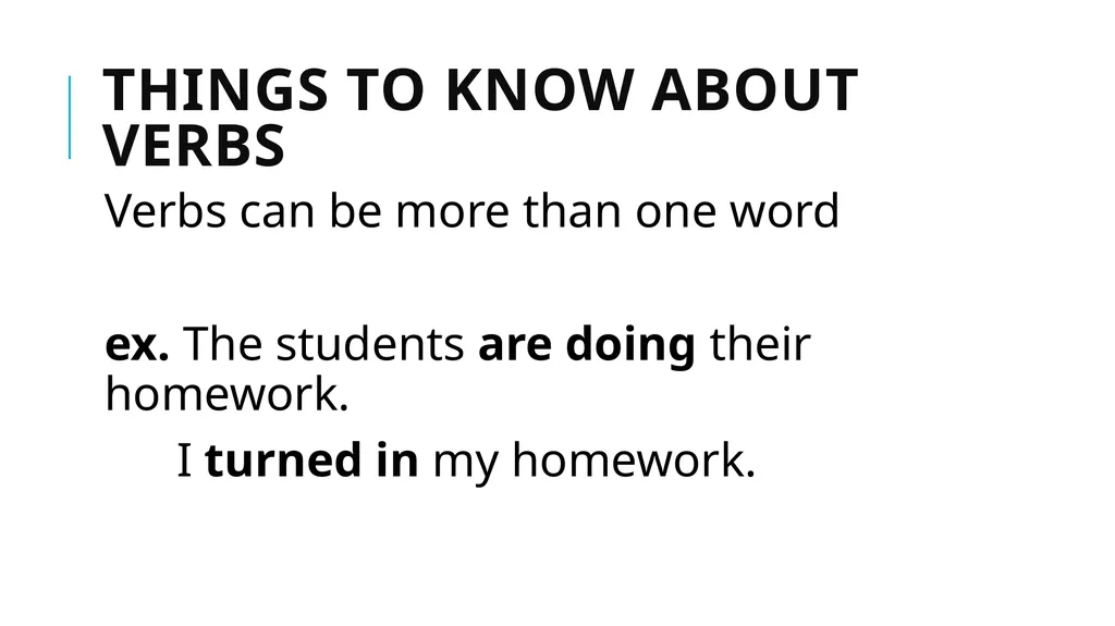Grammar Basics Some Terms Why Learn Grammar? - slide 56 of 84